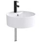 Chrome Bathroom Sink 40.5 x 40.5 x 15 cm Metal