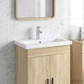 Lavabo de baño Cromado 61 x 40 x 16,5 cm Metal