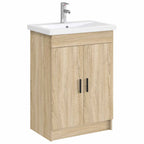 Lavabo de baño Cromado 61 x 40 x 16,5 cm Metal