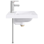 Lavabo de baño Cromado 61 x 40 x 16,5 cm Metal