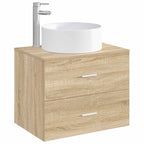 Lavabo de baño Cromado 40,5 x 40,5 x 15,5 cm Metal