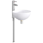 Lavabo de baño Cromado 32 x 32 x 13 cm Metal