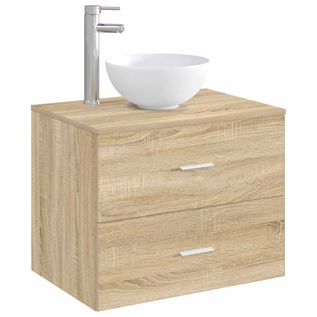 Lavabo de baño Cromado 32 x 32 x 13 cm Metal