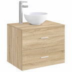 Lavabo de baño Cromado 32 x 32 x 13 cm Metal