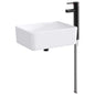 Chrome Bathroom Sink 36.5 x 36.5 x 13 cm Metal