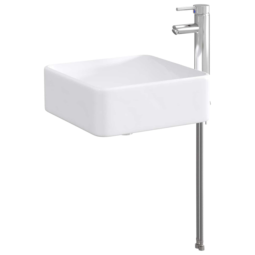 Lavabo de baño Cromado 36,5 x 36,5 x 13 cm Metal