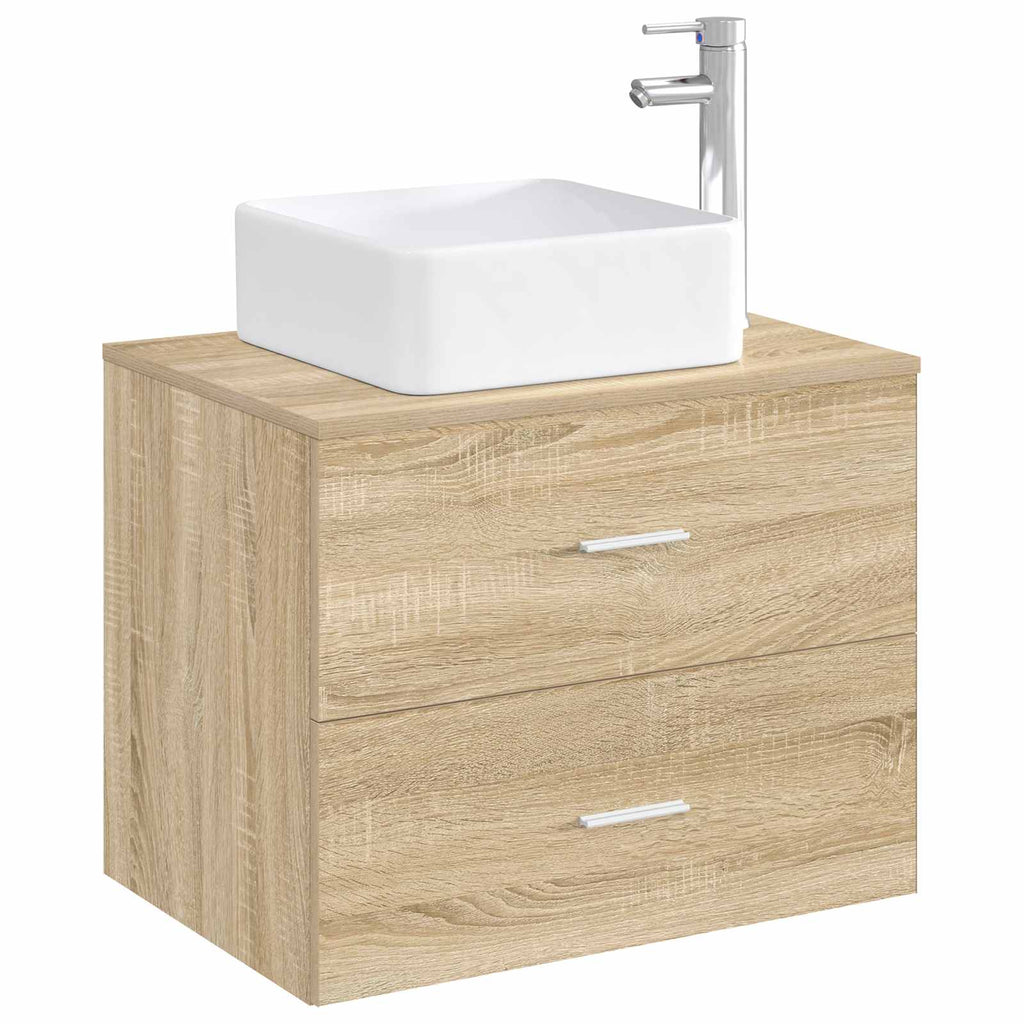 Lavabo de baño Cromado 36,5 x 36,5 x 13 cm Metal