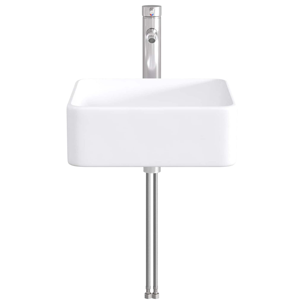 Lavabo de baño Cromado 36,5 x 36,5 x 13 cm Metal