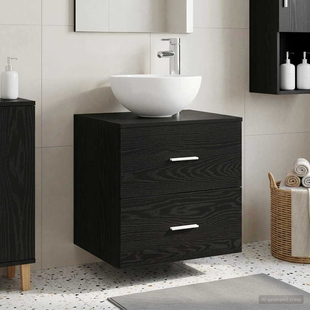 Vanidad con Lavabo de Pared Blanco 49,5 x 41 x 64,5 cm
