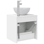Vanidad con Lavabo de Pared Blanco 49,5 x 41 x 64,5 cm