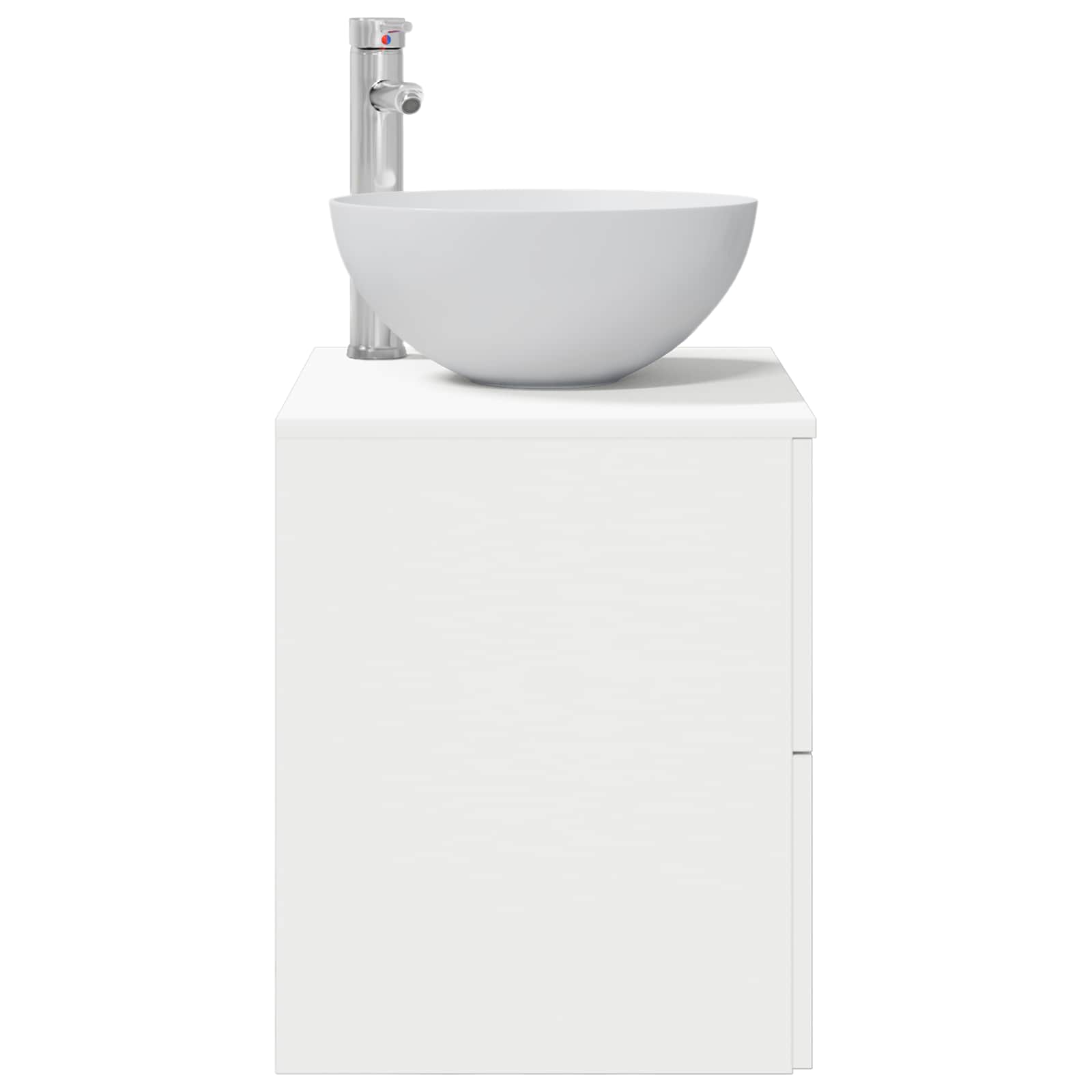 Vanidad con Lavabo de Pared Blanco 49,5 x 41 x 64,5 cm