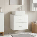 Vanidad con Lavabo de Pared Blanco 49,5 x 41 x 63 cm