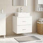 Wall-mounted Vanity with White Basin 49.5 x 41 x 62.5 cm