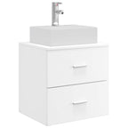 Vanidad con Lavabo de Pared Blanco 49,5 x 41 x 62,5 cm