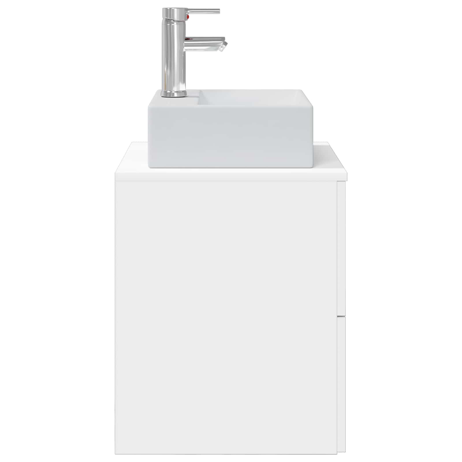 Vanidad con Lavabo de Pared Blanco 49,5 x 41 x 62,5 cm