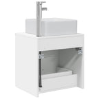 Vanidad con Lavabo de Pared Blanco 53 x 34,5 x 63 cm
