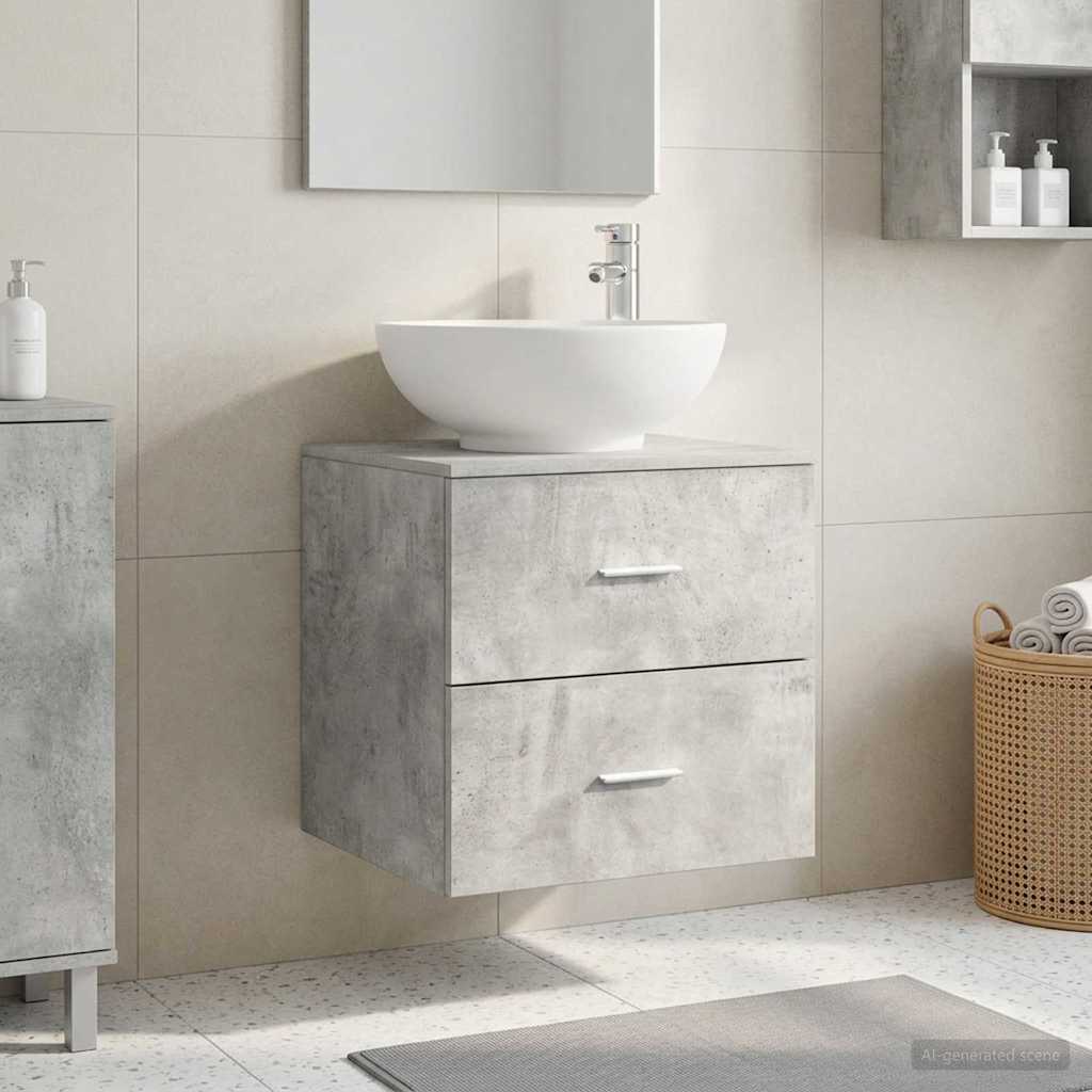 Vanidad con Lavabo de Pared Blanco 49,5 x 41 x 64,5 cm
