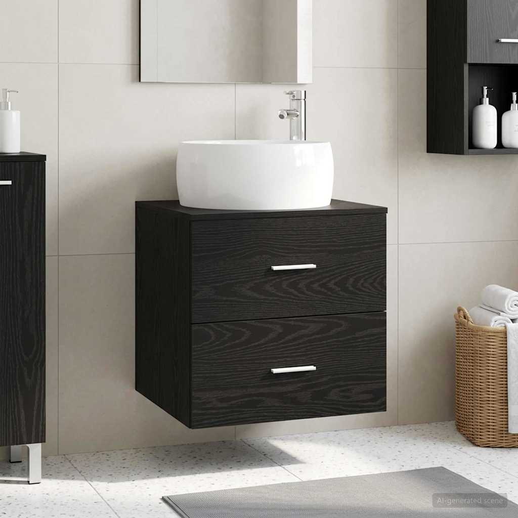Vanidad con Lavabo de Pared Blanco 49,5 x 41 x 64,5 cm