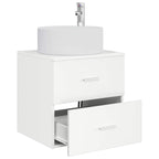 Vanidad con Lavabo de Pared Blanco 49,5 x 44,5 x 65,5 cm