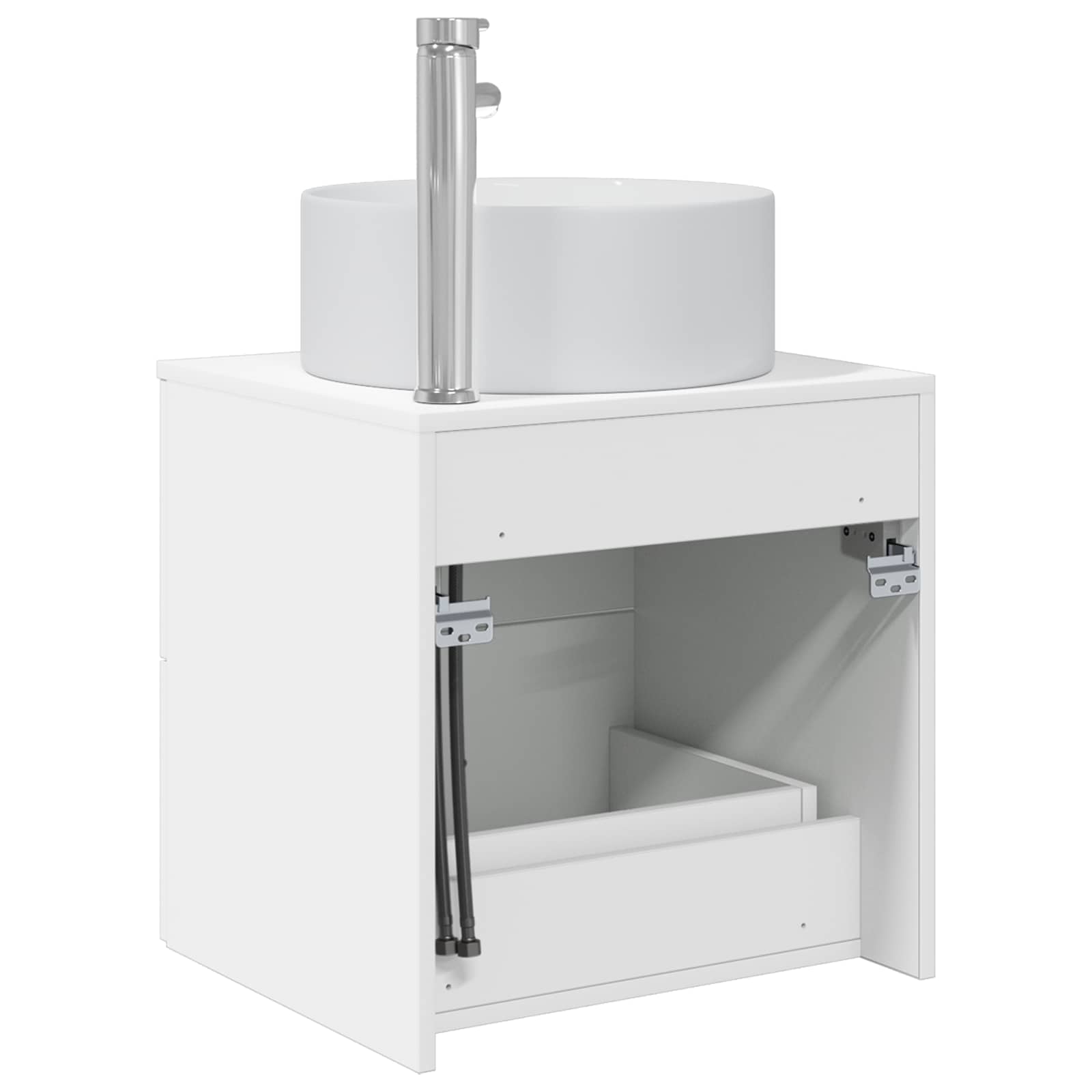 Vanidad con Lavabo de Pared Blanco 49,5 x 44,5 x 65,5 cm