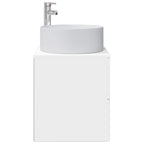 Vanidad con Lavabo de Pared Blanco 49,5 x 44,5 x 65,5 cm