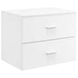 White Wall-Mounted Bathroom Cabinet 62.5 x 44.5 x 50 cm