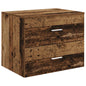 White Wall-Mounted Bathroom Cabinet 62.5 x 44.5 x 50 cm