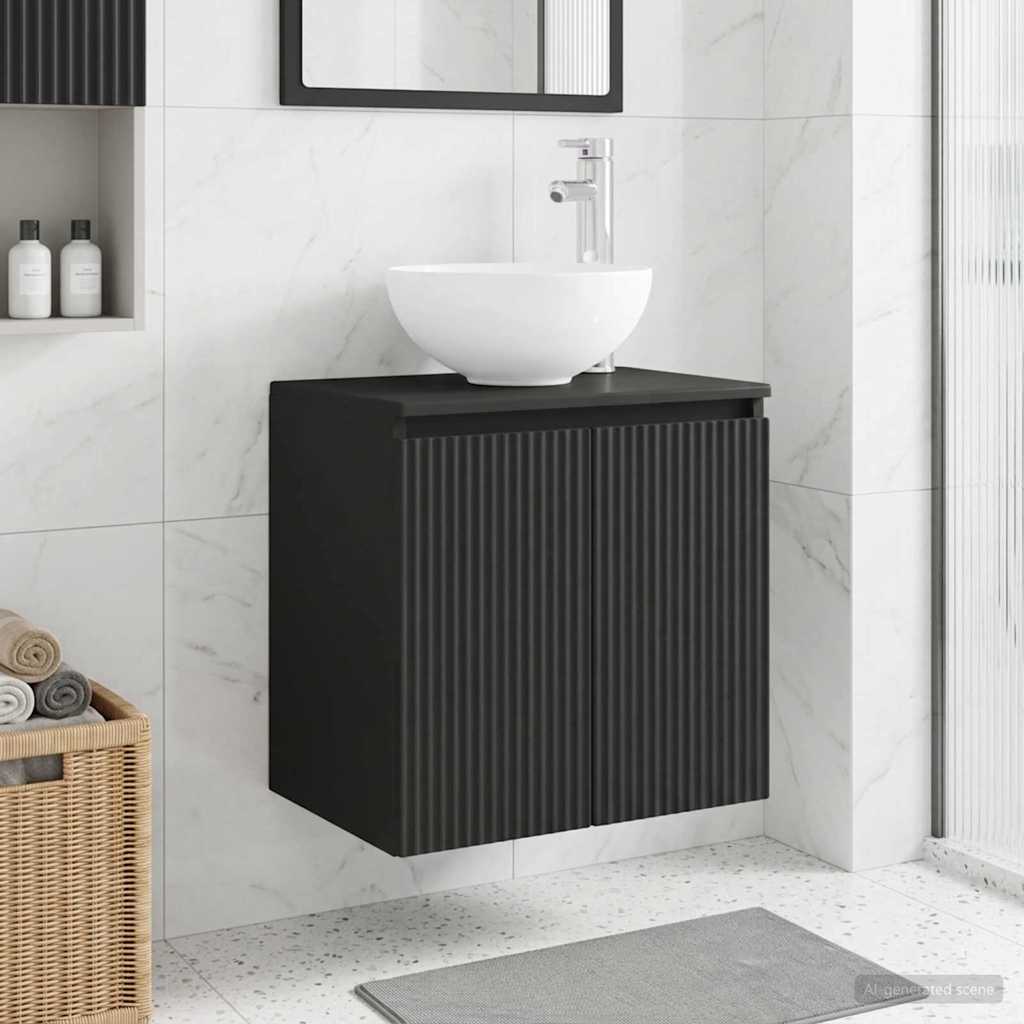Vanidad con Lavabo de Pared Blanco 49,5 x 35 x 63 cm