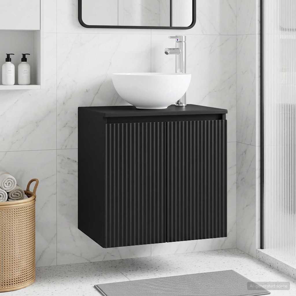 Vanidad con Lavabo de Pared Blanco 49,5 x 41 x 64,5 cm