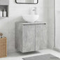 Vanity with White Wall-Mounted Sink 49.5 x 41 x 64.5 cm