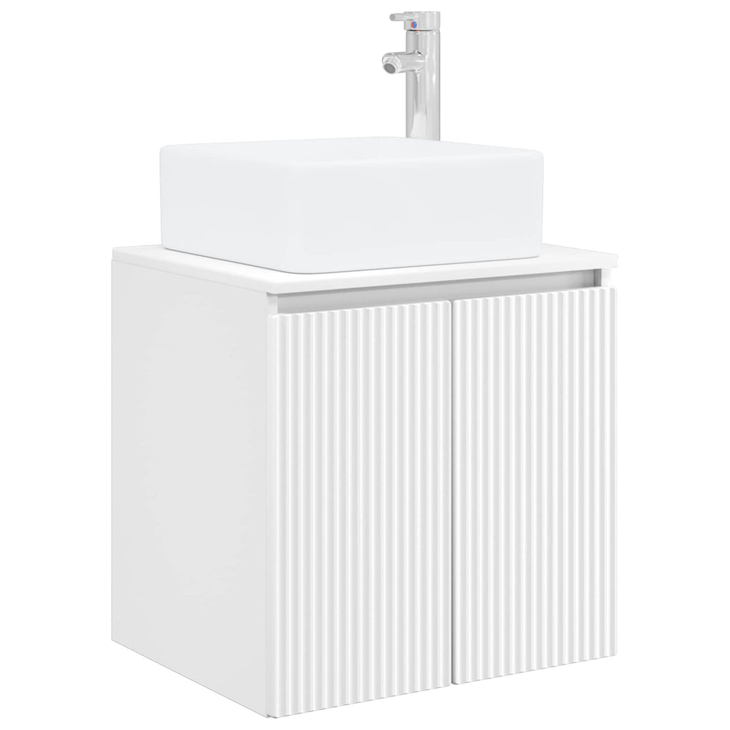 Vanidad con Lavabo de Pared Blanco 49,5 x 41 x 63 cm