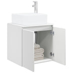 Vanidad con Lavabo de Pared Blanco 49,5 x 41 x 63 cm