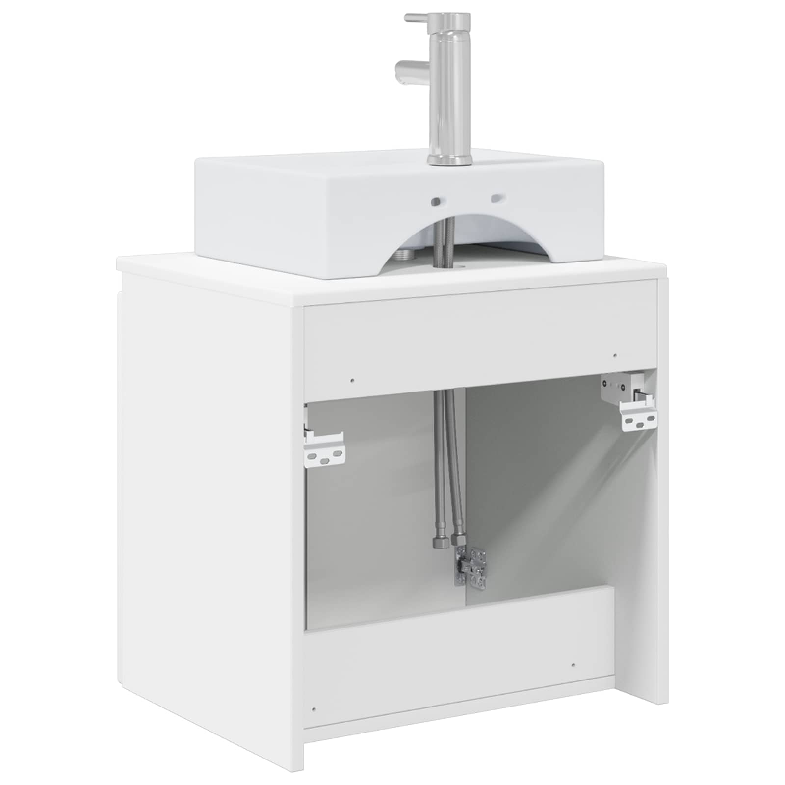 Vanidad con Lavabo de Pared Blanco 49,5 x 41 x 62,5 cm