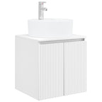 Vanidad con Lavabo de Pared Blanco 49,5 x 44,5 x 65 cm