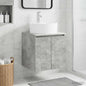 Vanity with White Wall-Mounted Basin 49.5 x 44.5 x 65 cm