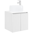 Vanidad con Lavabo de Pared Blanco 49,5 x 44,5 x 66 cm