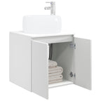 Vanidad con Lavabo de Pared Blanco 49,5 x 44,5 x 66 cm