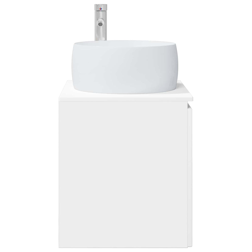 Vanidad con Lavabo de Pared Blanco 49,5 x 44,5 x 66 cm