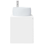 Vanidad con Lavabo de Pared Blanco 49,5 x 44,5 x 66 cm