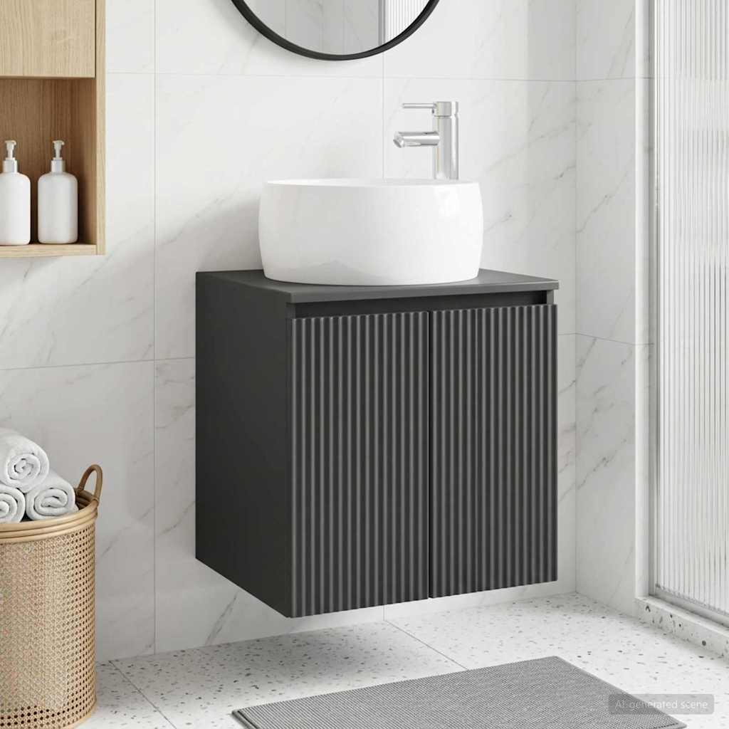 Vanidad con Lavabo de Pared Blanco 49,5 x 44,5 x 66 cm