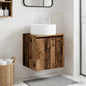 Vanidad de lavabo montada en la pared Blanco