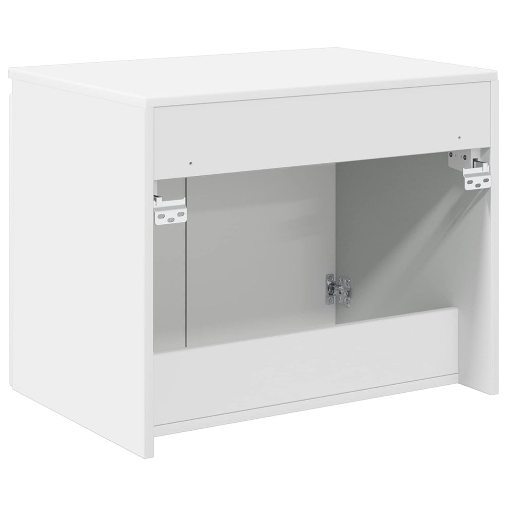 Mueble de baño montado en la pared Blanco 62,5 x 44,5 x 50 cm