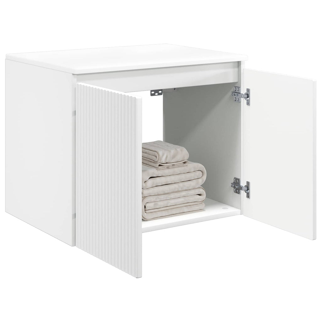 Mueble de baño montado en la pared Blanco 62,5 x 44,5 x 50 cm