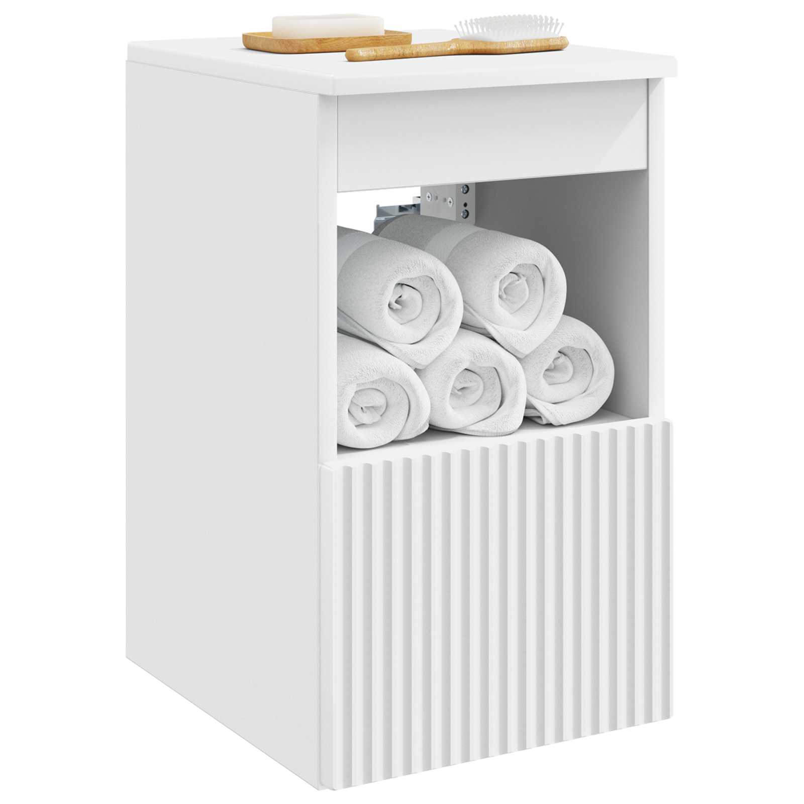 Mueble de Cuarto de Baño Blanco 30 x 35 x 50 cm