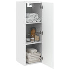 Mueble de baño montado en la pared Blanco 33 x 34,5 x 100 cm