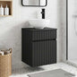 Vanity with White Wall-Mounted Basin 49.5 x 44.5 x 65 cm