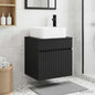 Wall-Mounted Bathroom Vanity White 49 x 41 x 63 cm