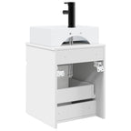 Vanidad con lavabo de pared Blanco 39 x 41 x 62,5 cm