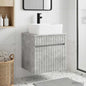 Wall-Mounted Bathroom Vanity White 49 x 41 x 63 cm