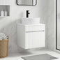 Vanidad de lavabo montada en la pared Blanco 49 x 44,5 x 65 cm